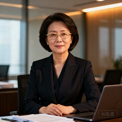 某大型博彩运营商数据总监张女士，45岁，短发，佩戴金边眼镜，气质沉稳